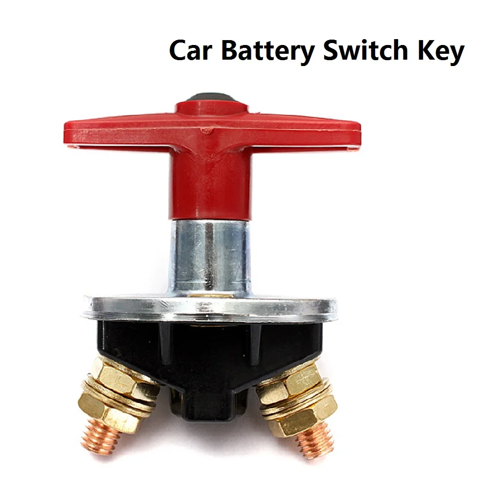 1500 Amp Fixed Key Battery Isolator Cut Off Kill Switch 12V / 24V Heavy Duty Electrical Switch Car Accessories Tool