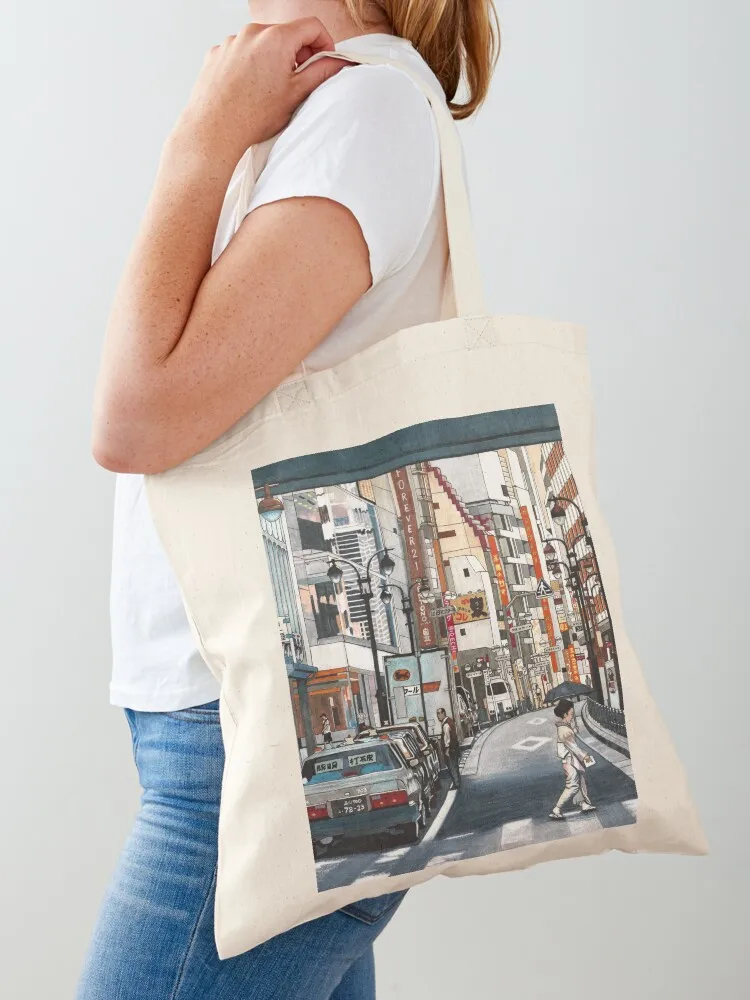 Tokyo Crossing Tote Bag cloth bag woman Reusable bags large tote bag reusable grocery bags Canvas Tote