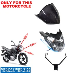 ヘッドライト用ブラケット,フロントガラス,ウインドブレーカー,ヤマハ用保護,ybr z,ybrz,125 z,ybr125z,125zr,2017,2018,2019