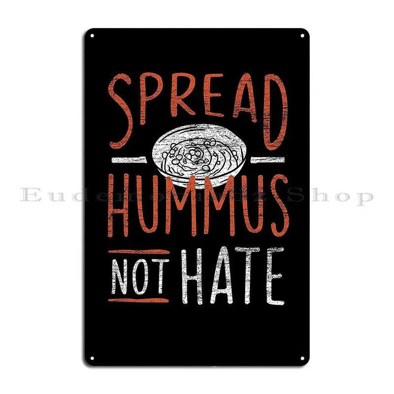 Hummus Metal Plaque Poster Living Room Garage Club Club Bar Garage Plaques Create Tin Sign Poster