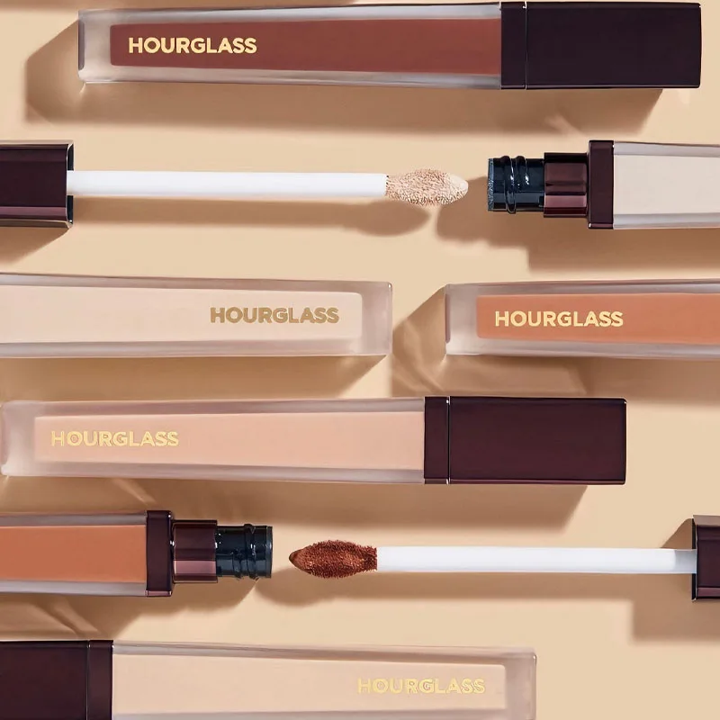砂時計機能性コンシーラー 目の涙溝を明るくするカバー 顔のニキビ跡 スポット ダークサークル ブラッシャー クリーム メイクアップ