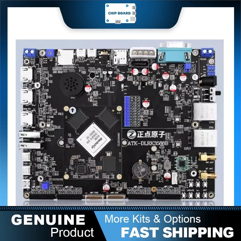 ALIENTEK RK3588 Dev Board, Rockchip AI Linux ARM SoM, Cortex-A76/A55, DDR4X eMMC Options
