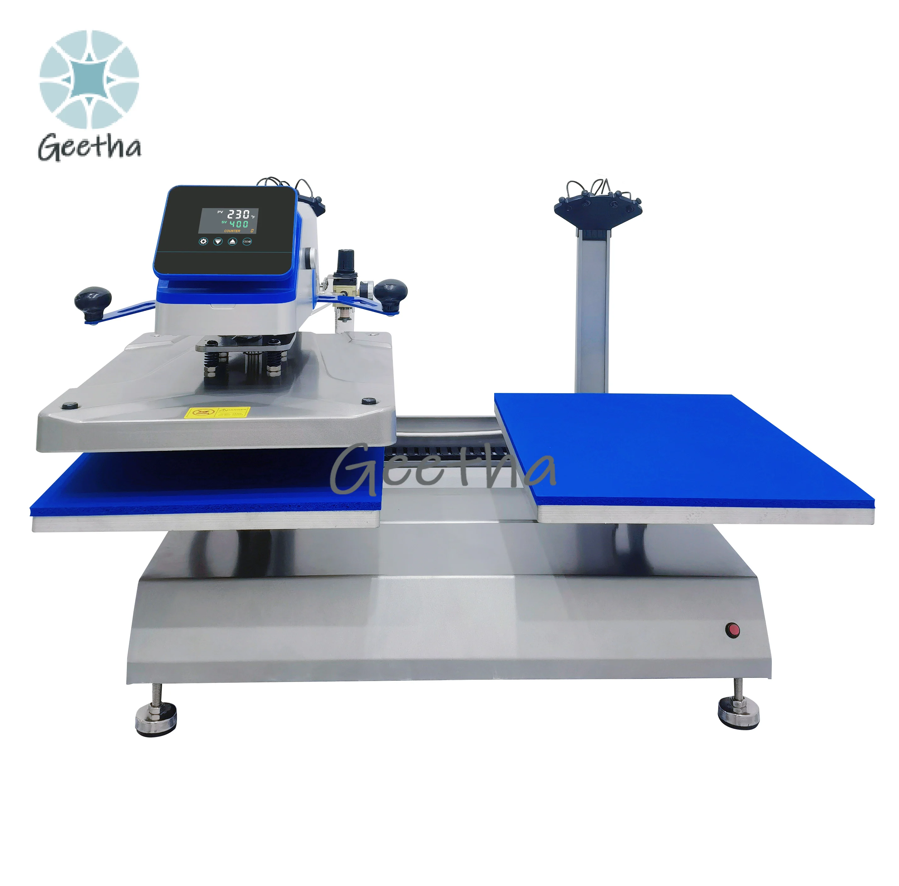 Pneumatic Double Station Sublimation Heat Press Machine for T-shirts Printing