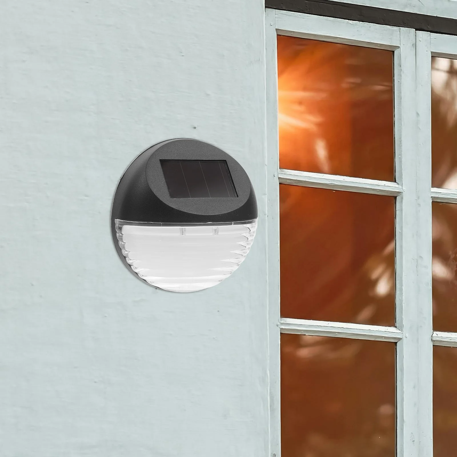 

Solar Wall Light Outdoor Lighting IP65 Waterproof LED Solar Deck Lights Fence Stairs Path Garden Yard Decorative Eco Friendly