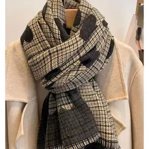 Doppelte Nachahmung von Cademira Cachecol Winter weibliche Liebes Herzkar Damen Lange verdickte heiße Cachecol Hijab gestohlen 12 Hauptverkäufe Cachecol Winter European - №7