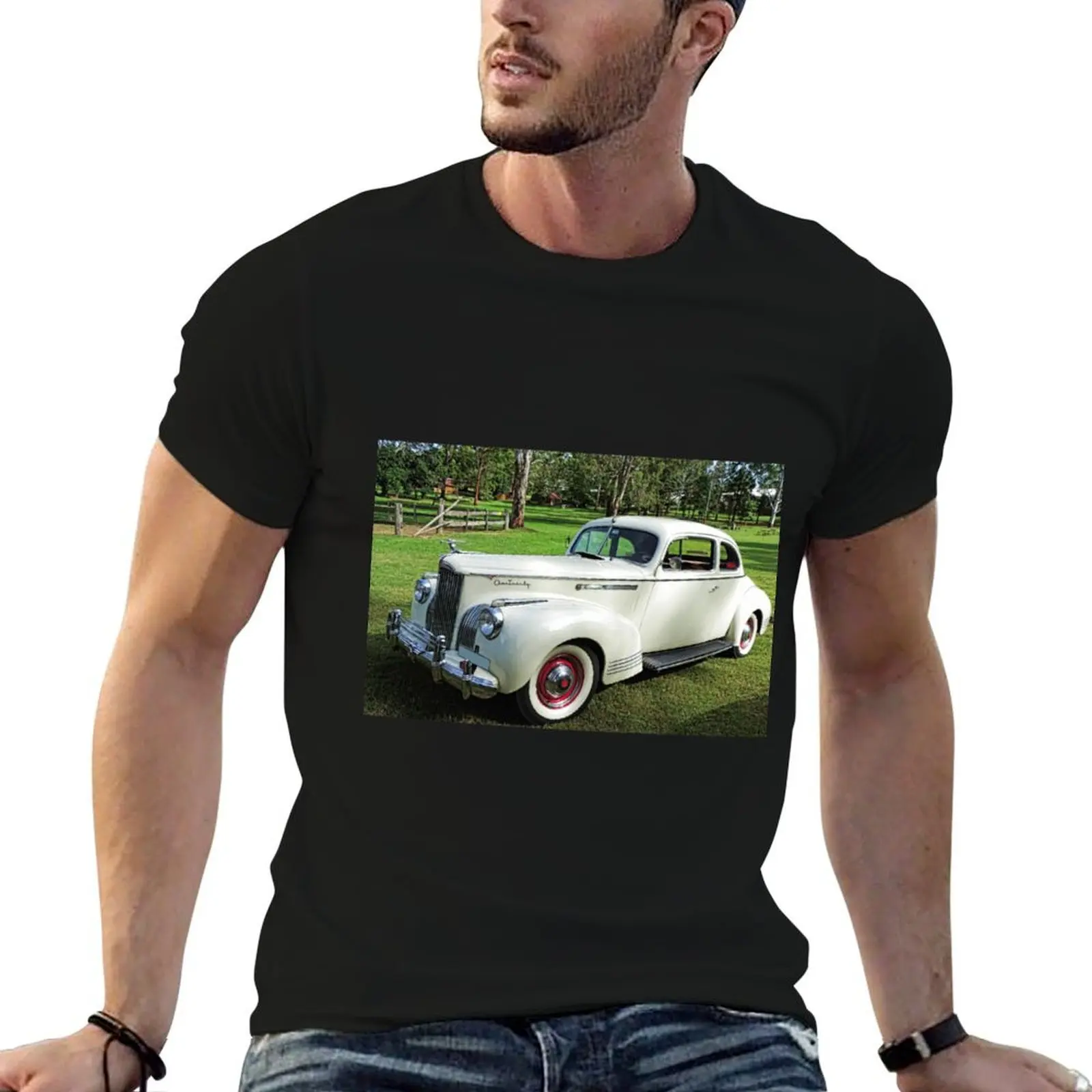 1941 Packard One Twenty Club Sedan #2 T-Shirt blacks funny costumes mens t shirts