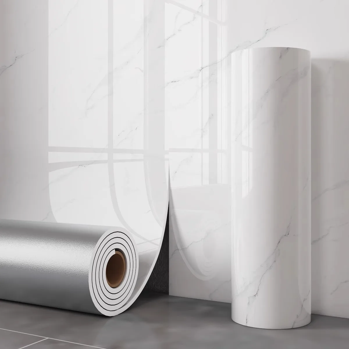3D imitatie marmeren behang zelfklevend materiaal waterdicht dik marmeren tegelmuursticker slaapkamer keuken badkamer decor