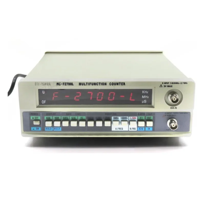 2.7G Frequency Meter HC-2700L Frequency Crstal Oscillator signal counter Test 8 Led display Power supply Automatic range tester