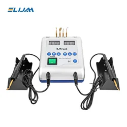 ELIJAH Dental Electric Wax Carving Double Pen With 6 Wax Tips Electrical Appliances Carving And Molding Wax Lab Instrument