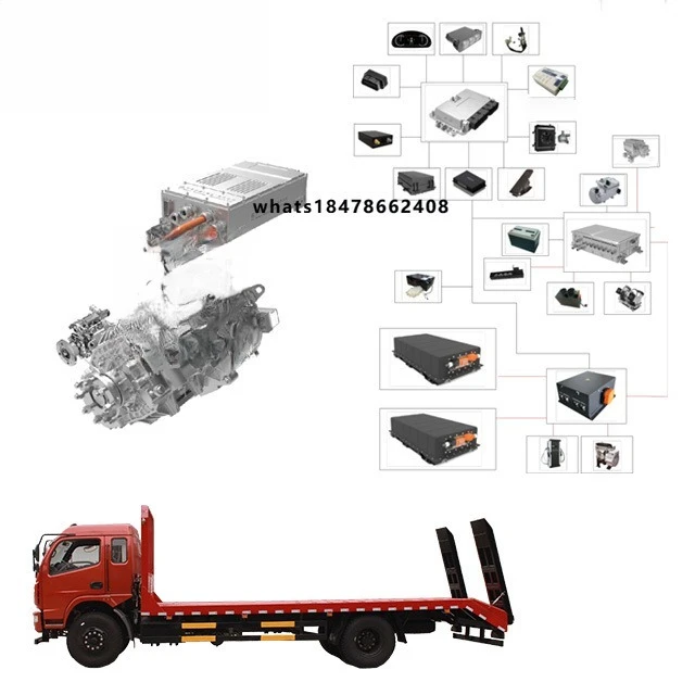 Ev Motor 185kw 1950Nm Electric Engine Electric Vehicle Conversion Kit With Battery for Truck
