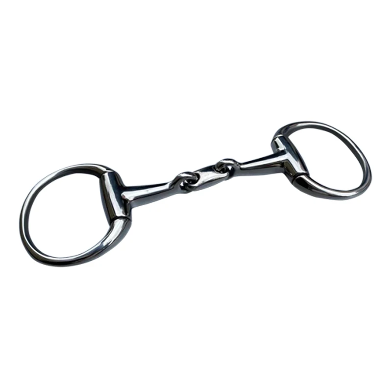 Stainless Steel Eggbutt Bit Double Jionted Mouth Horse BIT 11.5cm 12.5cm 13.5cm Hores Produuct