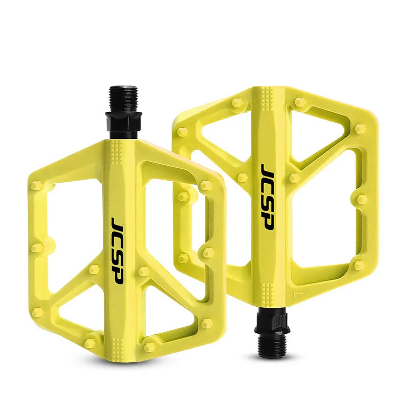 

Mountain Bike Nylon Pedals Dual DU Bearing High Strength Non-slip Cycling Foot Pedals Bicycle Riding Accessories