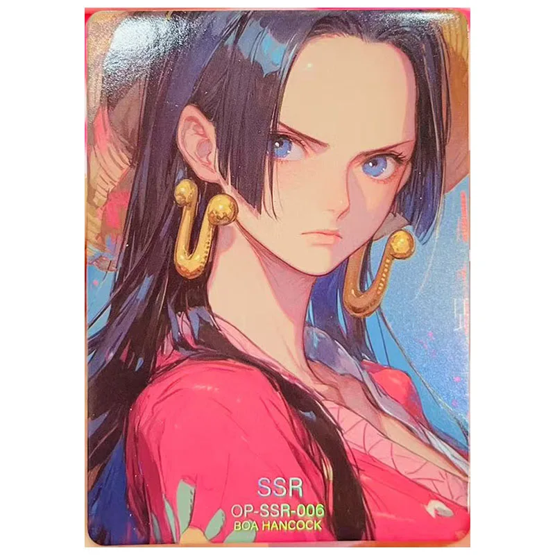 Cartes à collectionner rares, une pièce, Shanks Uta Kid Chopper Luffy Zoro Shirahoshi Hancock Law, jouets pour garçons, cadeau d'anniversaire