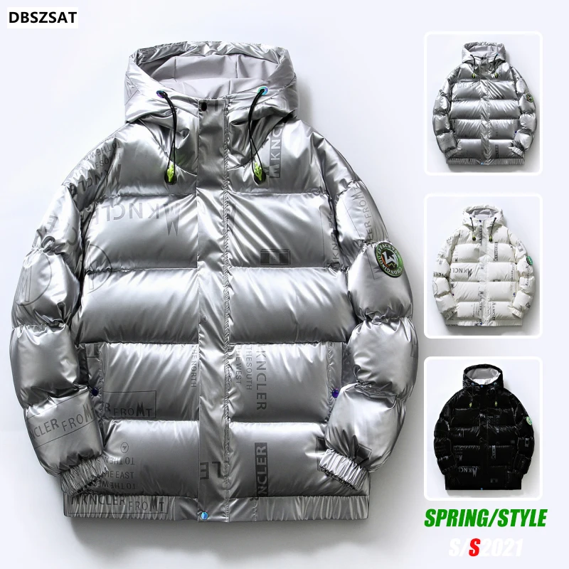 

Men Down Jacket -20 Degree Winter Parkas Male White Duck Down Jacket Hooded Outdoor Thick Warm Padded Snow Coat Oversized M-4XL