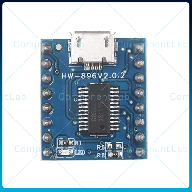 5-25pcs JQ6500 voice MP3 module, controlled by MCU serial port for broadcasting, with one-to-one 5-channel control for music IC