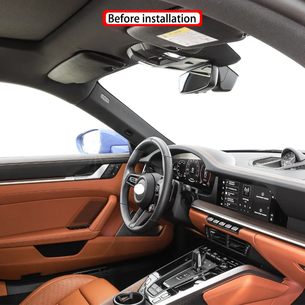 ZJCGO voor Porsche 911 992 992.2 Carrera 2025 2026 UHD Auto 4 K Video Recorder DVR Dash Cam Camera nachtzicht Plug en play