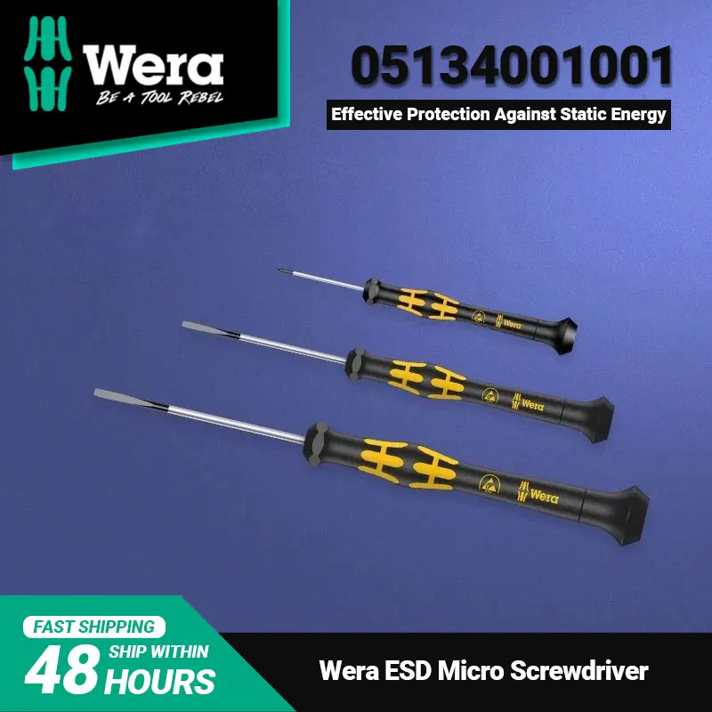 WERA Tools 1578/1550 Phillips Screwdriver Precision Craftsmanship Long Service Life Easy Operation