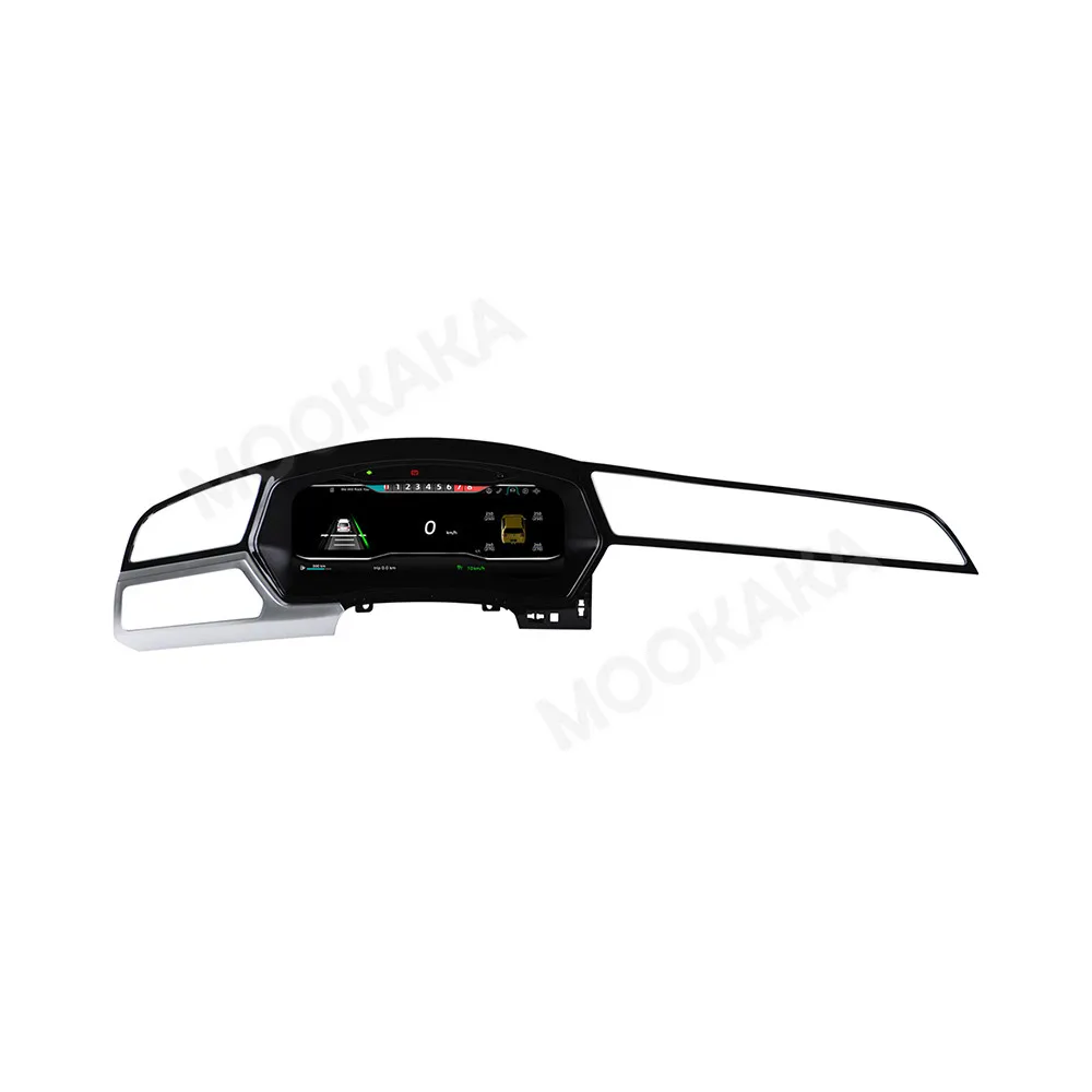 Car dashboard Auto Gauge For Volkswagen Touran L 2016-2022 Dashboard Panel Linux Speed Meter LCD Car Instrument Digital Cluster