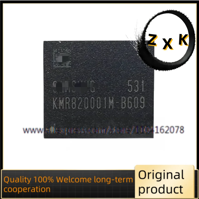 KMR820001M-B609 emcp 221 ball 16+2 16G mobile phone chip font IC new original