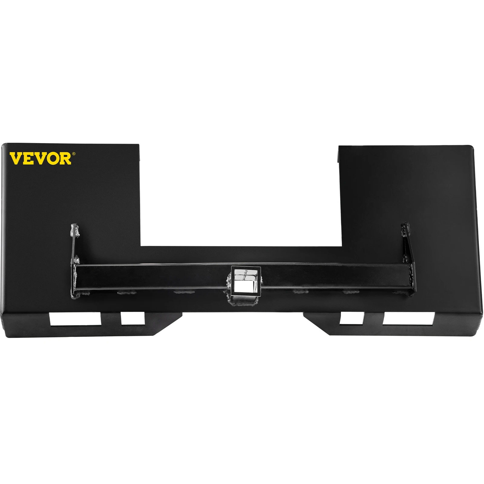 VEVOR Universal Quick Tach Skid Steer Mount Plate 3/16 1/4 Inch Adapter Heavy-Duty Steel Loader for Buckets Snowplows Tractors