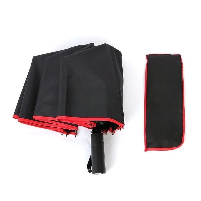 Suitable for Mercedes-Benz AMG Umbrella 10 Bone Fully Automatic Short Handle Windproof Rainproof Business Advertising Umbrella