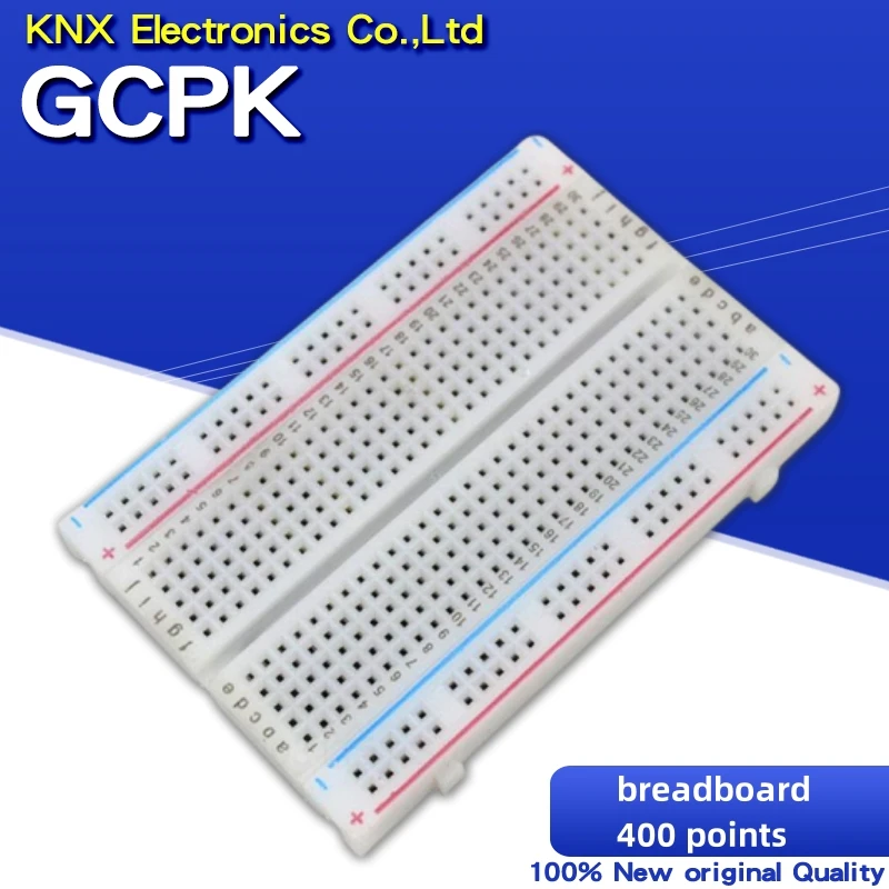 Breadboard 400 Punten Solderless Proto Board 400 Comtacts Transparante Protoboard