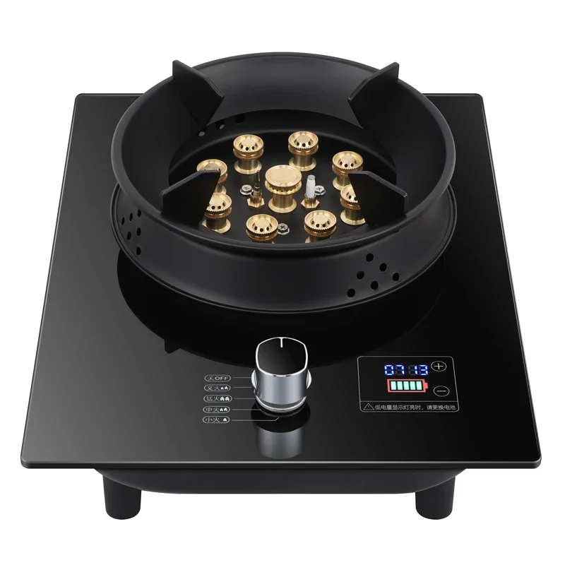 

7.2KW single stove gas stove liquefied petroleum gas desktop embedded single natural gas gas stove household fierce fire