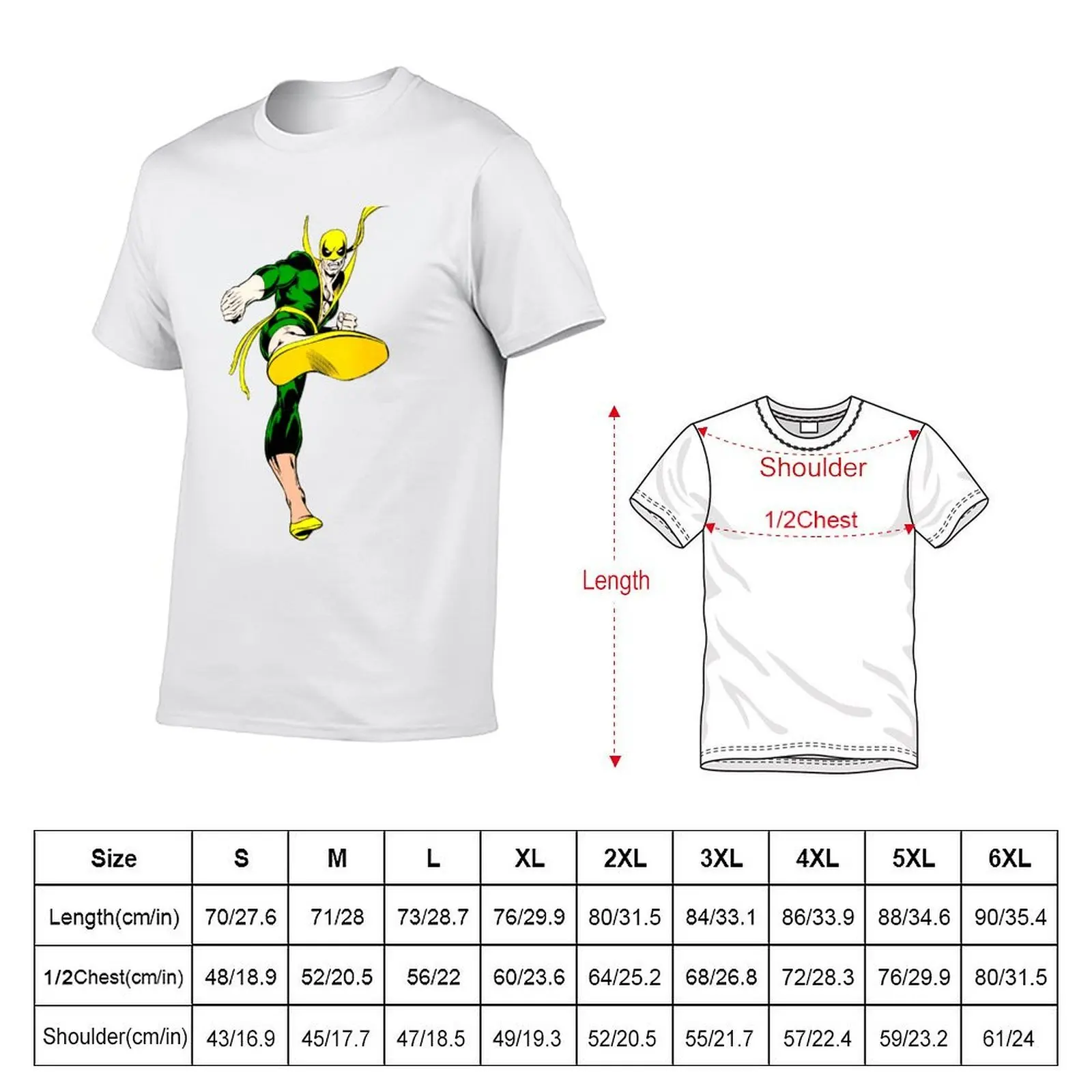 I-r-o-n Fist Super Kick T-Shirt Blouse cheap stuff mens fashion