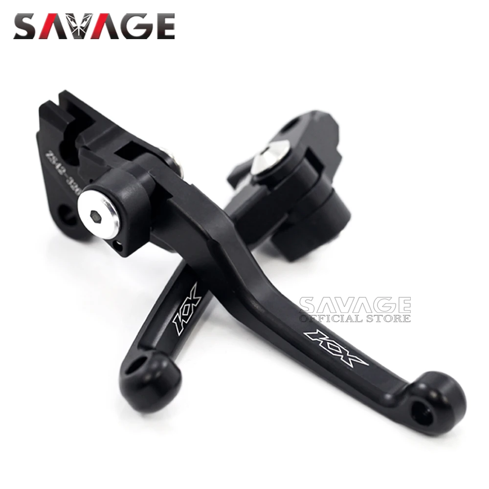 Pivot Brake Clutch Lever For KAWASAKI KX250 KX125 KX450F KX250F Motorcycle Hand Control Lever Dirt Bike Handles KX 125 250 450 F