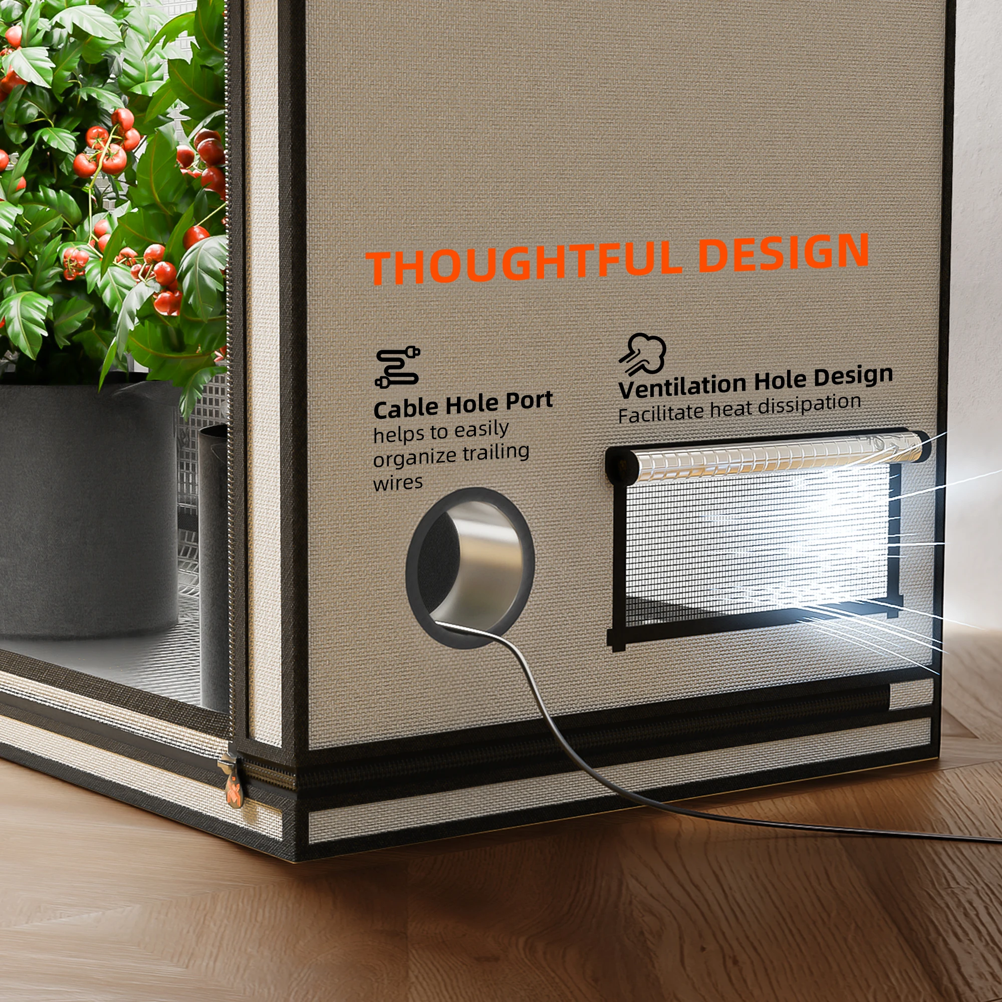 العنكبوت مزارع 140 سنتيمتر x 70 سنتيمتر x 200 سنتيمتر برو الأبيض داخلي تنمو خيمة 2000D أكسفورد القماش الزراعة المائية النبات تزايد