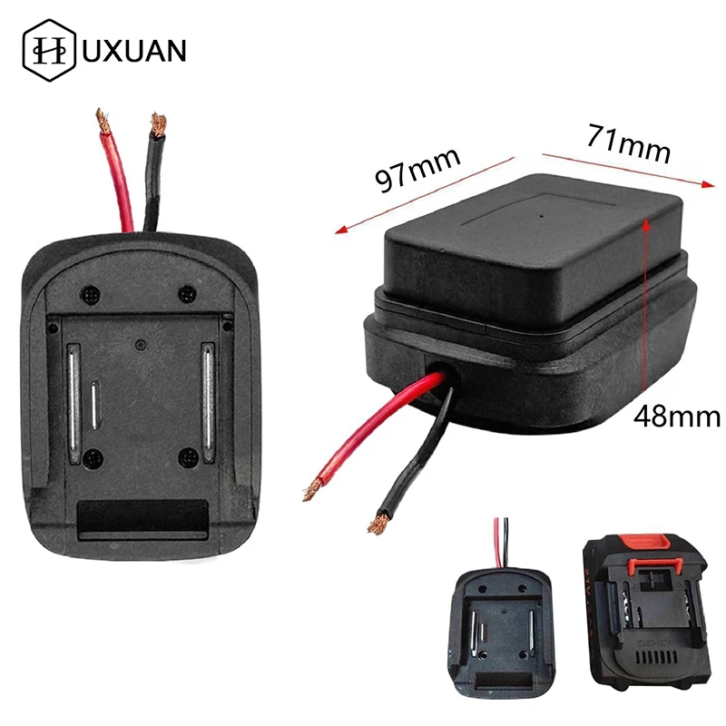 

Для MT 18 В/21 В адаптер литий-ионного аккумулятора DIY разъем кабеля аккумулятора выходной адаптер BL1830 BL1840 BL1850