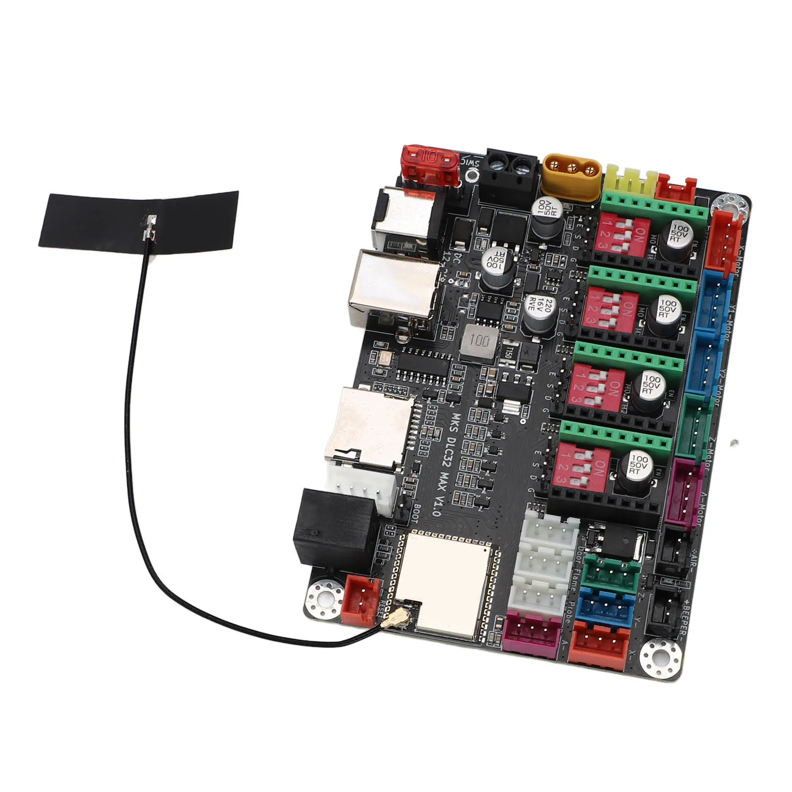 CNC 4 Axes Controller Board Engraving Machine Motherboard 32 Bit Expansion Board DC12-24V 10A Engraving Machine Expansion Board