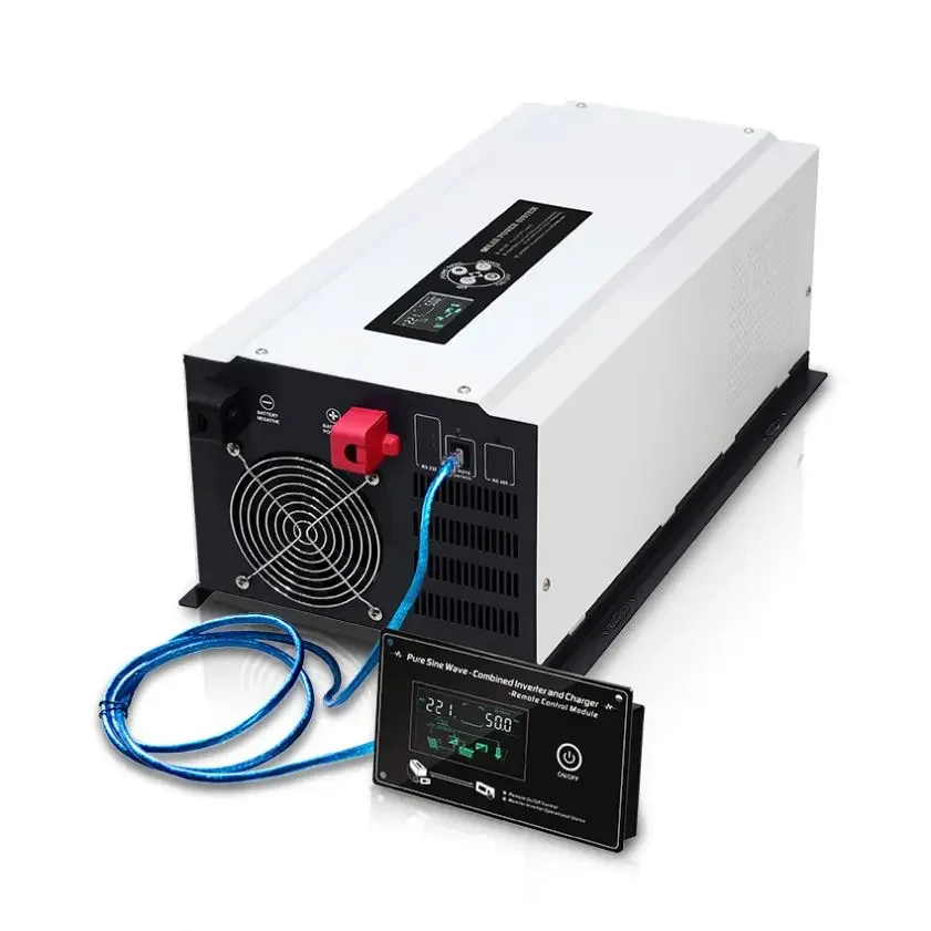 Pure Sine Wave Off-Grid Inverter MPPT 3000W 3Kw 3Kva 1Kw 1Kva 1000W  12V Solar Hybrid Inverter With Battery Charger