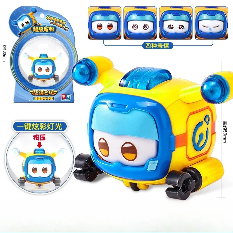 En Stock Original Auldey Super Wings Super mascotas juguetes conjunto completo de juguetes transformadores juguetes para niños regalos de vacaciones