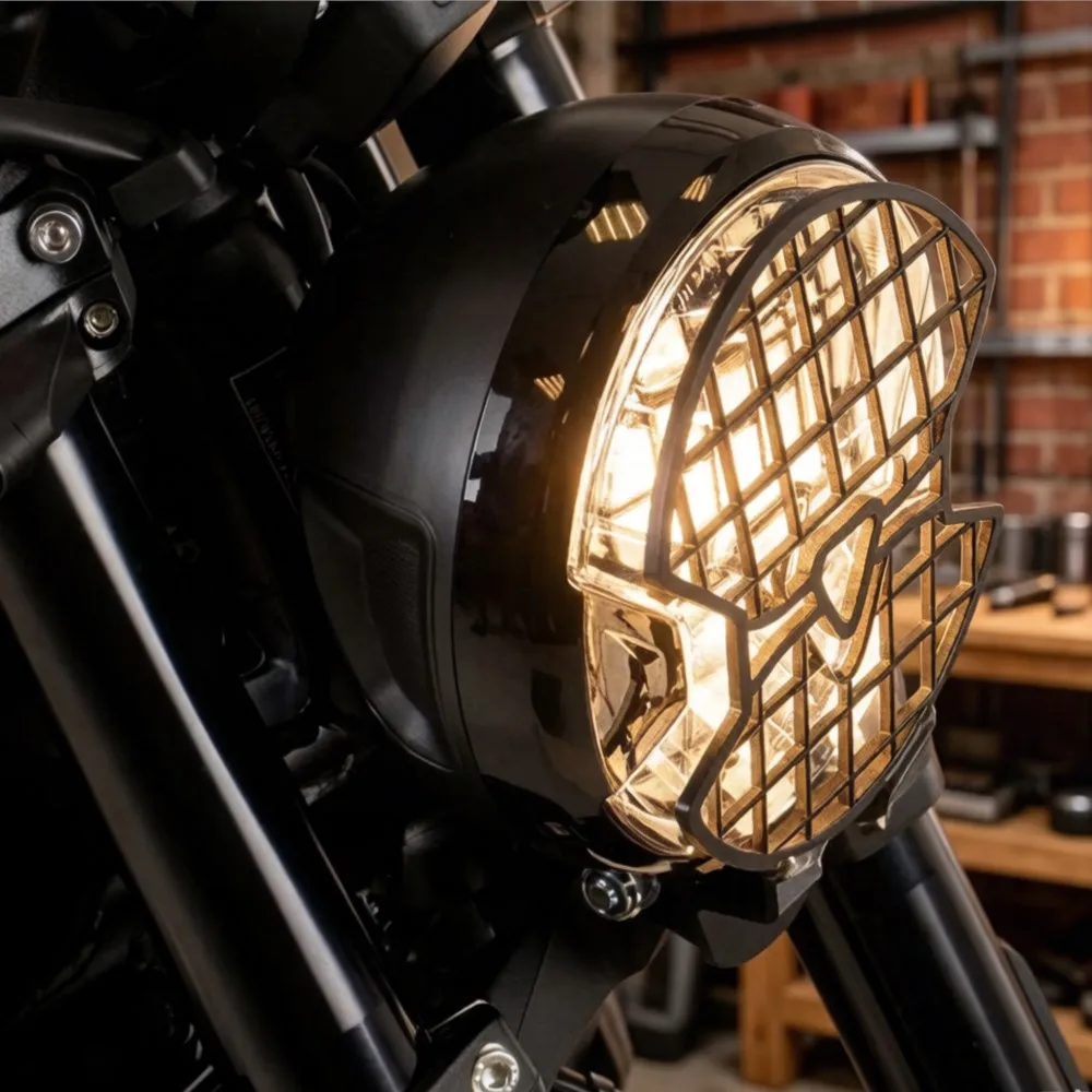 

FOR Trident 660 2021-2022-2023-2024 Motorcycle Accessories Headlight Guard Grille Cover Head Light Protector Grill Trident660