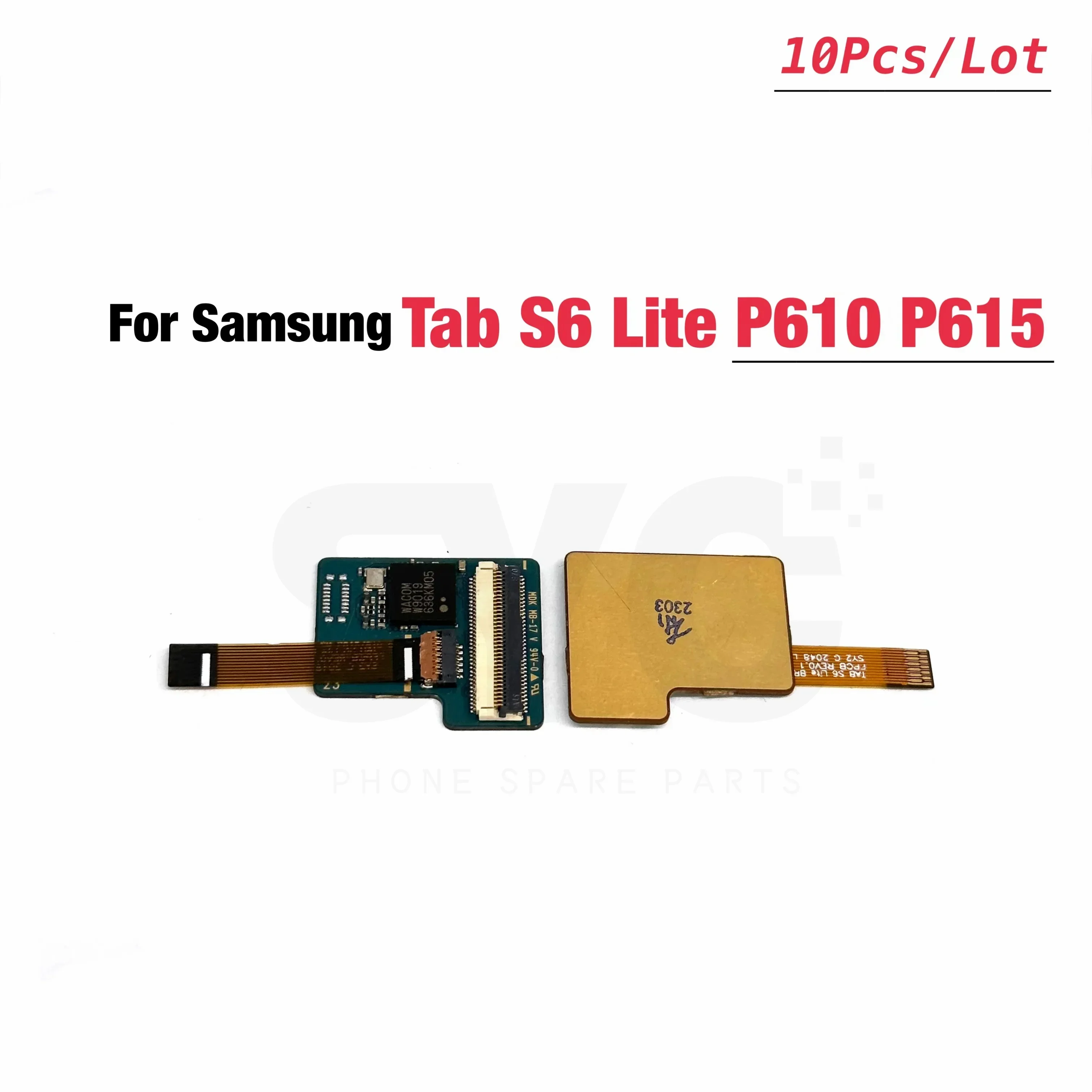 

10Pcs LCD Screen Display Connect WACOM Small Board Flex Cable For Samsung Tab S6 Lite SM-P610 SM-P615 SM-P615N SM-P617