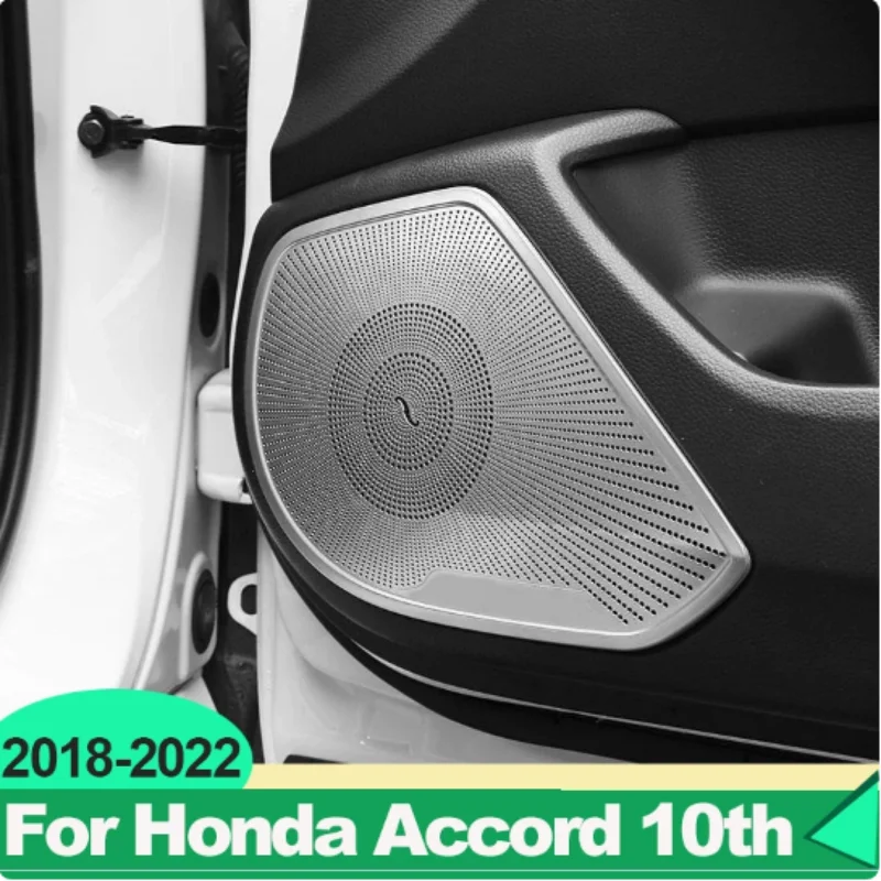 

For Honda Accord 10 2018-2022 door audio decorative cover door horn frame decoration modified accessories