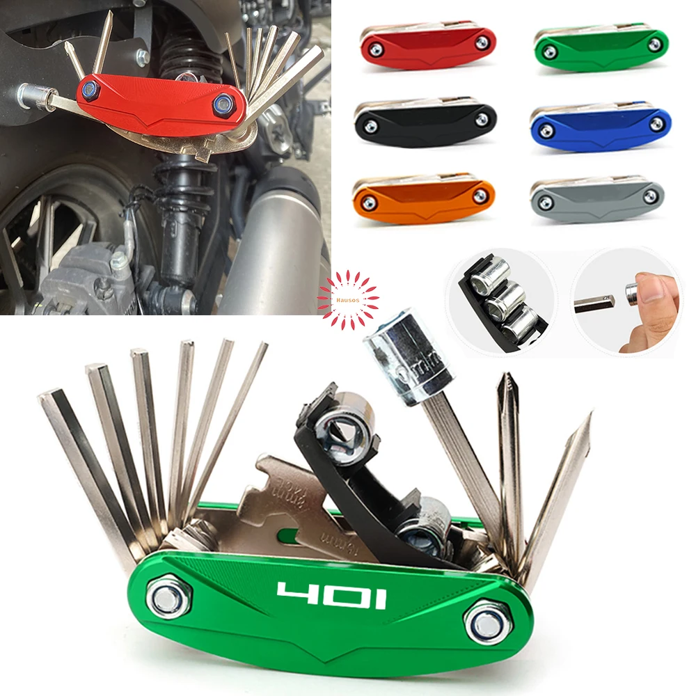 

Новинка, Набор отверток для ремонта Husqvarna Svartpilen Vitpilen 401, многофункциональный инструмент, аксессуары для мотоциклов