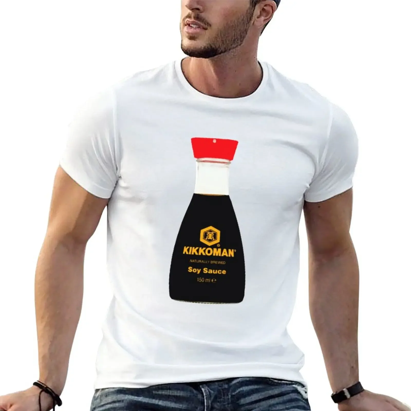 New Kikkoman soy sauce kikkoman T-Shirt quick drying t-shirt vintage t shirt funny t shirts mens t shirts pack