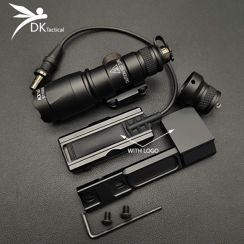 SF Tactical Flashlight M300C M300C M600 Scout Light With Dual Function Pressure Switch 500 Lumen Hunting Weapon Light Lamp