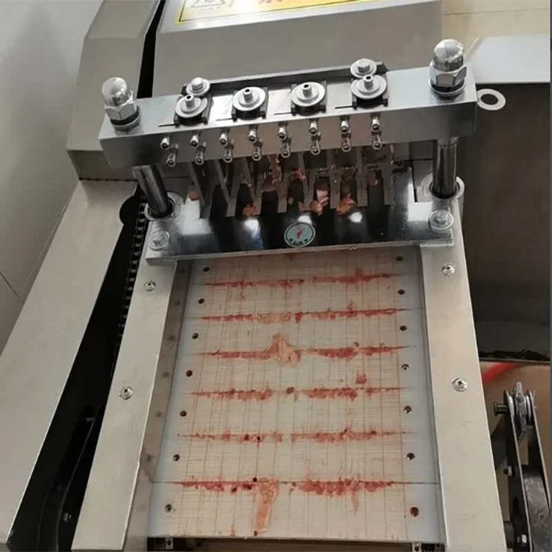 New Commercial Frozen Meat Cutting Block Machine Chicken Dicing   Machine Fully Automatic