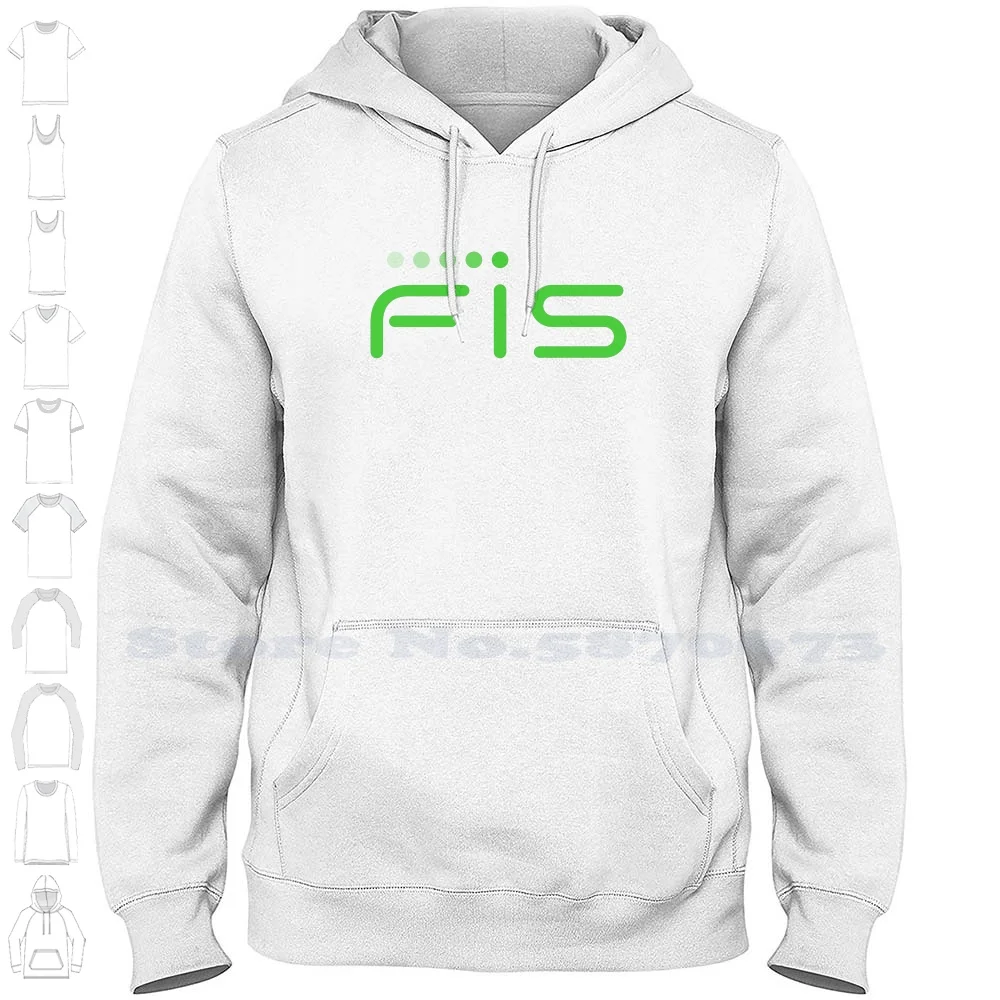 FIS Logo Casual Clothing Sweatshirt Printed Logo 100% Cotton Hoodie