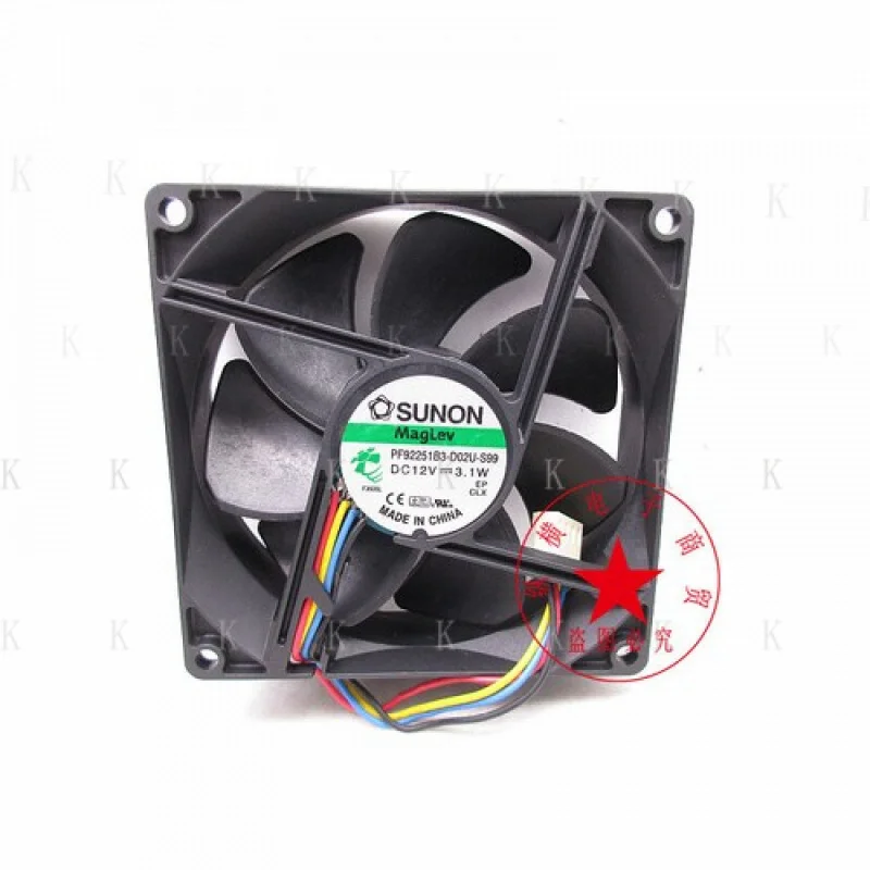 

C for SUNON PF92251B3-D02U-S99 9025 12V3.1W silent fan