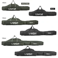 Lixada-bolsa plegable portátil para caña de pescar, bolsa para carrete, aparejos de pesca, estuche de transporte, mochila de pesca, 100/130/150cm