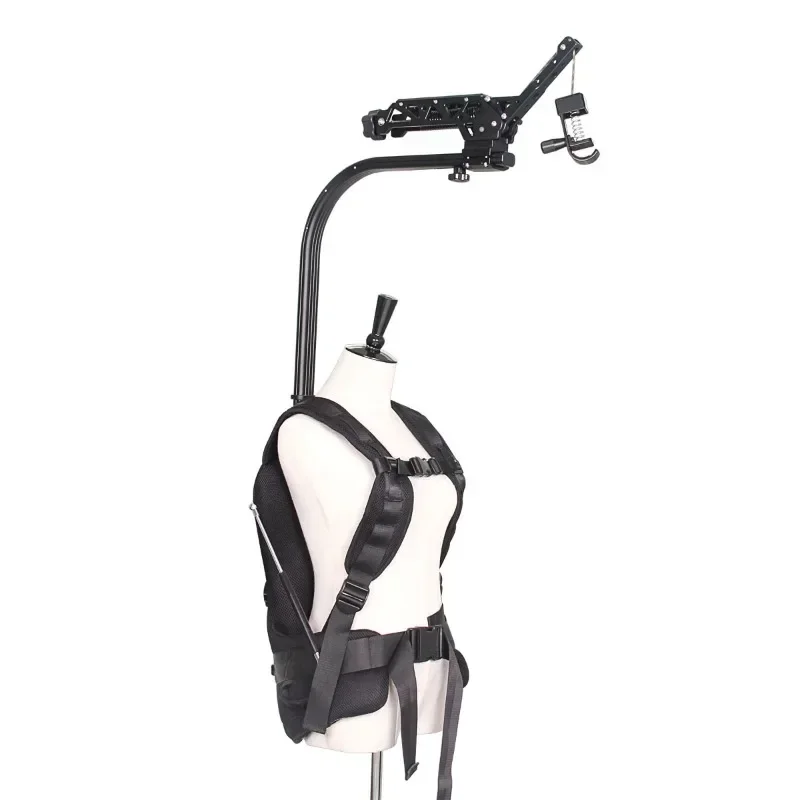 Crested three-axis gyroscope shock absorber fish hook easy back tuo hook hanger photography and video equipment