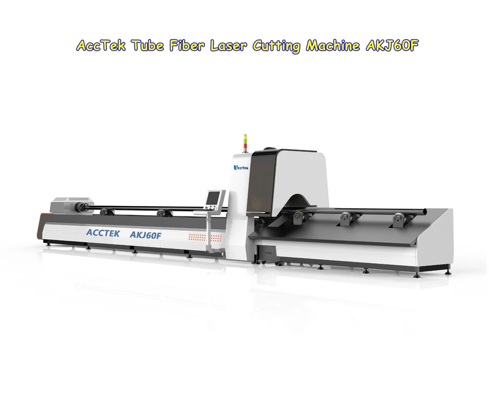 Fiber Lazer 1500W 2000W 3000W 6000W 2 Chucks 160MM 240MM 360MM CNC Metal Tube Fibre Laser Cutting Machines