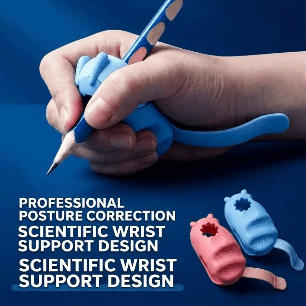 Correct Hook Wrist Posture Pencil Grips Comfortable Learning Aid Pen Holding Posture Corrector Convenient