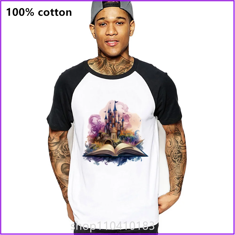 Cross Stitch Fantasy Book Art T Shirts For Men'S Women Tshirt T-Shirt American Apparel Screen Printing Anime Costume Heavyweight