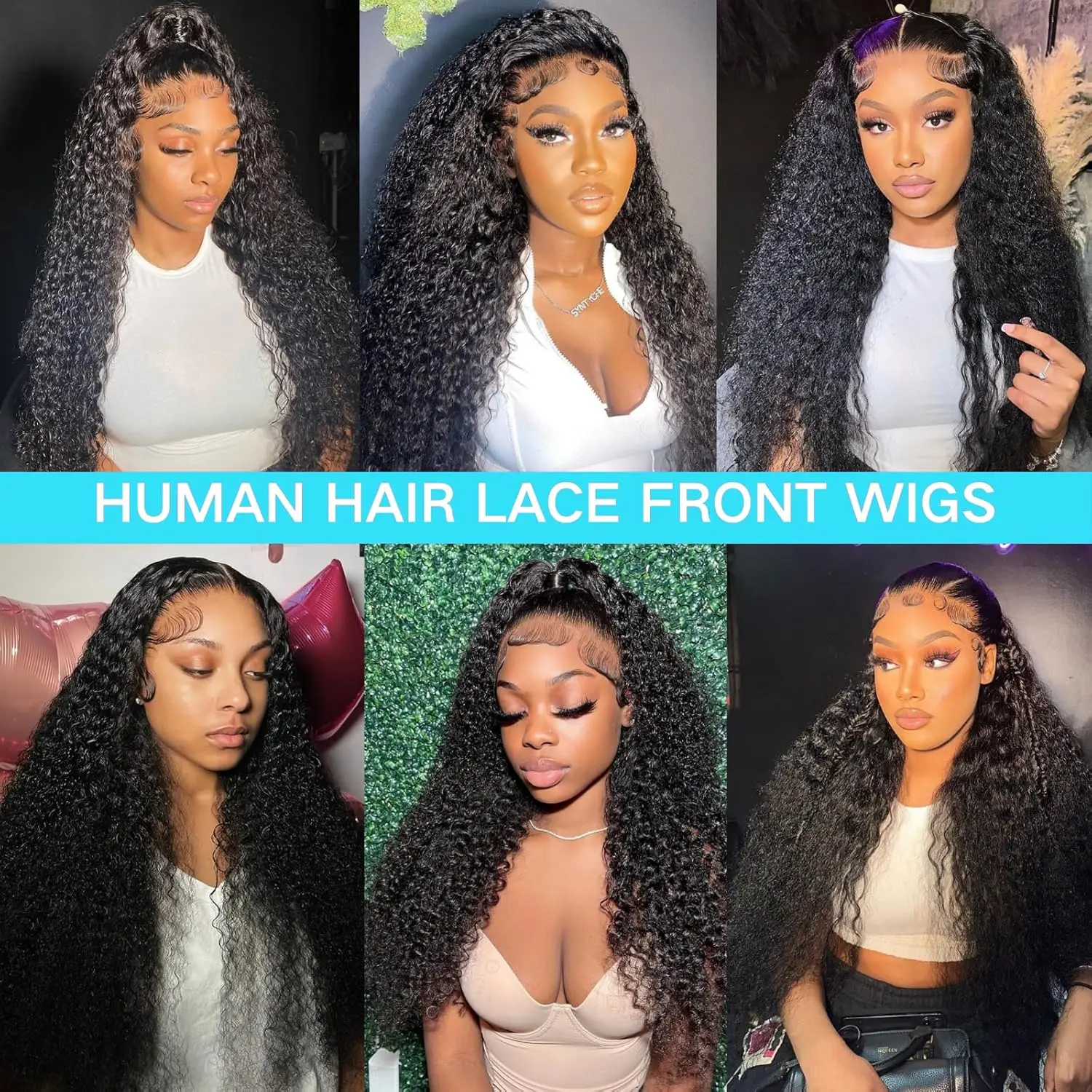 13x4 موجة عميقة شعر مستعار مجعد اللون الطبيعي الدانتيل الجبهة الباروكات شعر الإنسان شفافة 220 الكثافة قبل Plcked الدانتيل شعر مستعار أمامي للنساء 1B