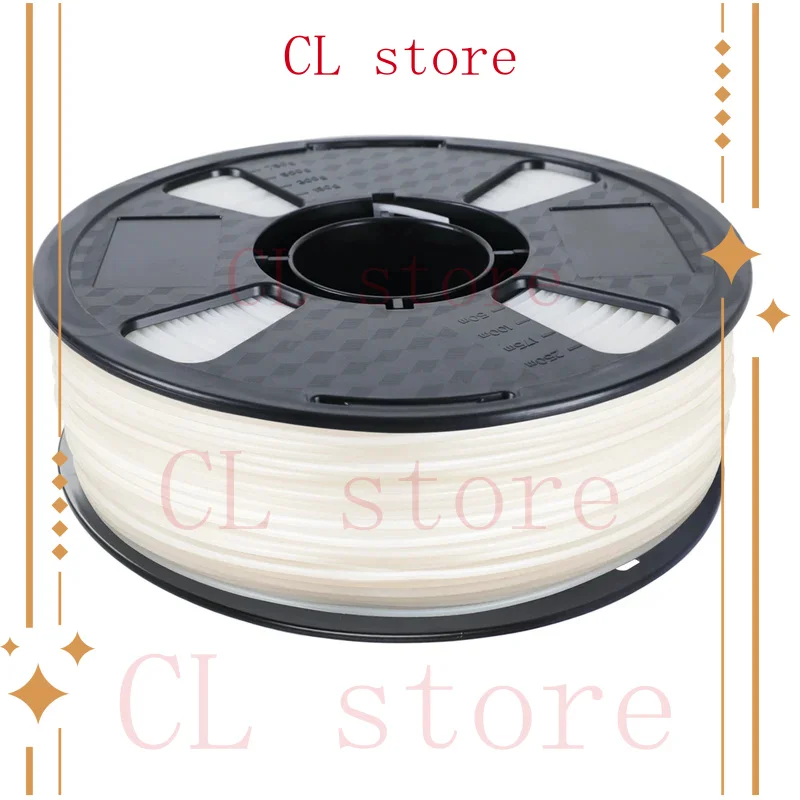 

Нить HIPS для 3D-принтера 1,75 мм, 1 кг, белый, черный, материалы для 3D-печати, пластиковая линия HIPS